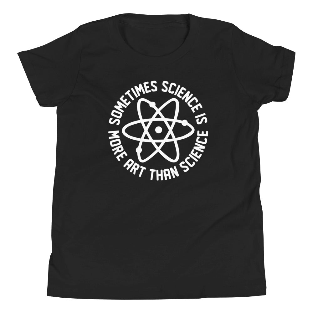 More Art Than Science Kid's Youth Tee