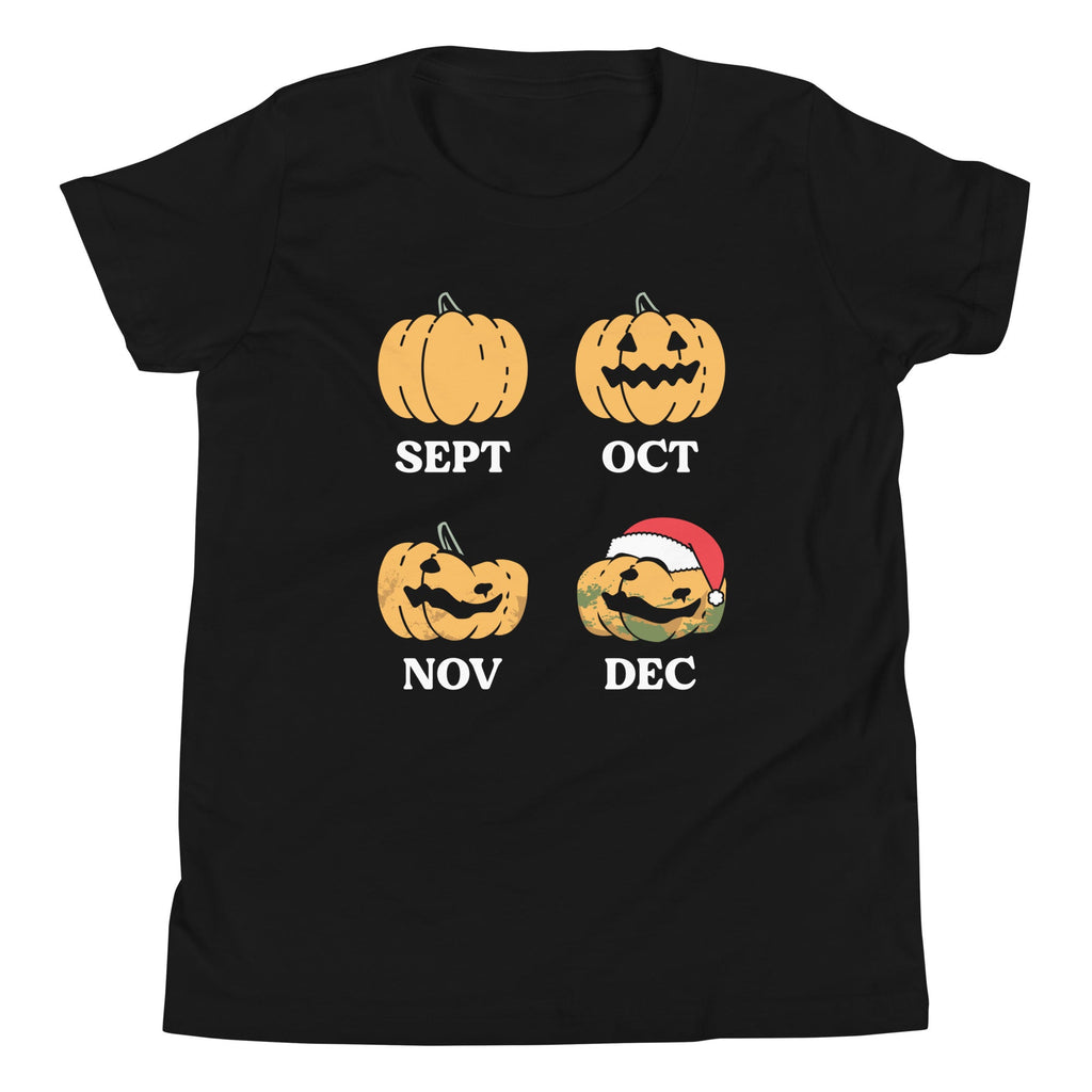 Pumpkin Months Kid's Youth Tee