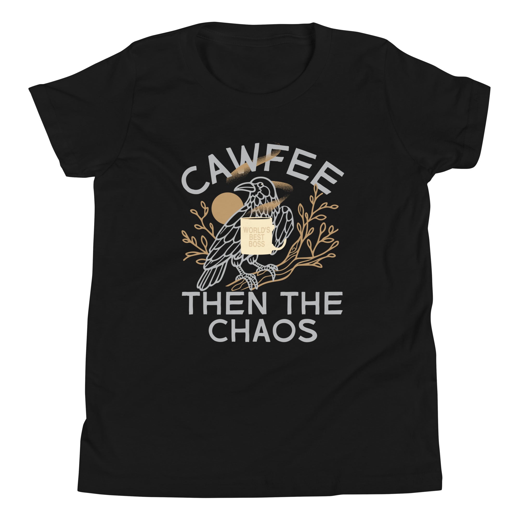 Cawfee Then The Chaos Kid's Youth Tee