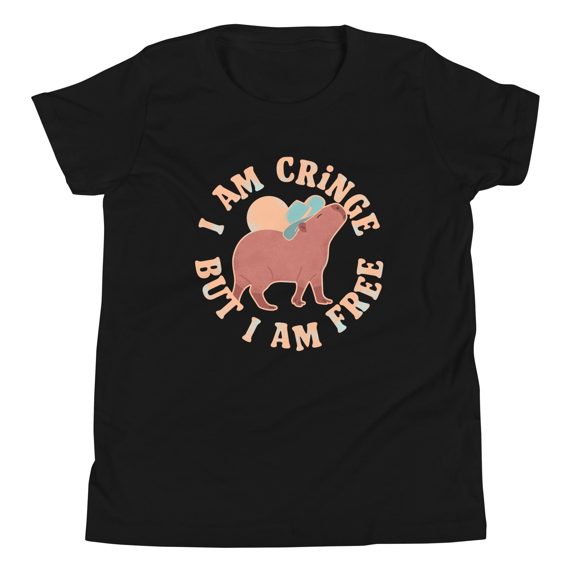 I Am Cringe But I Am Free Kid's Youth Tee