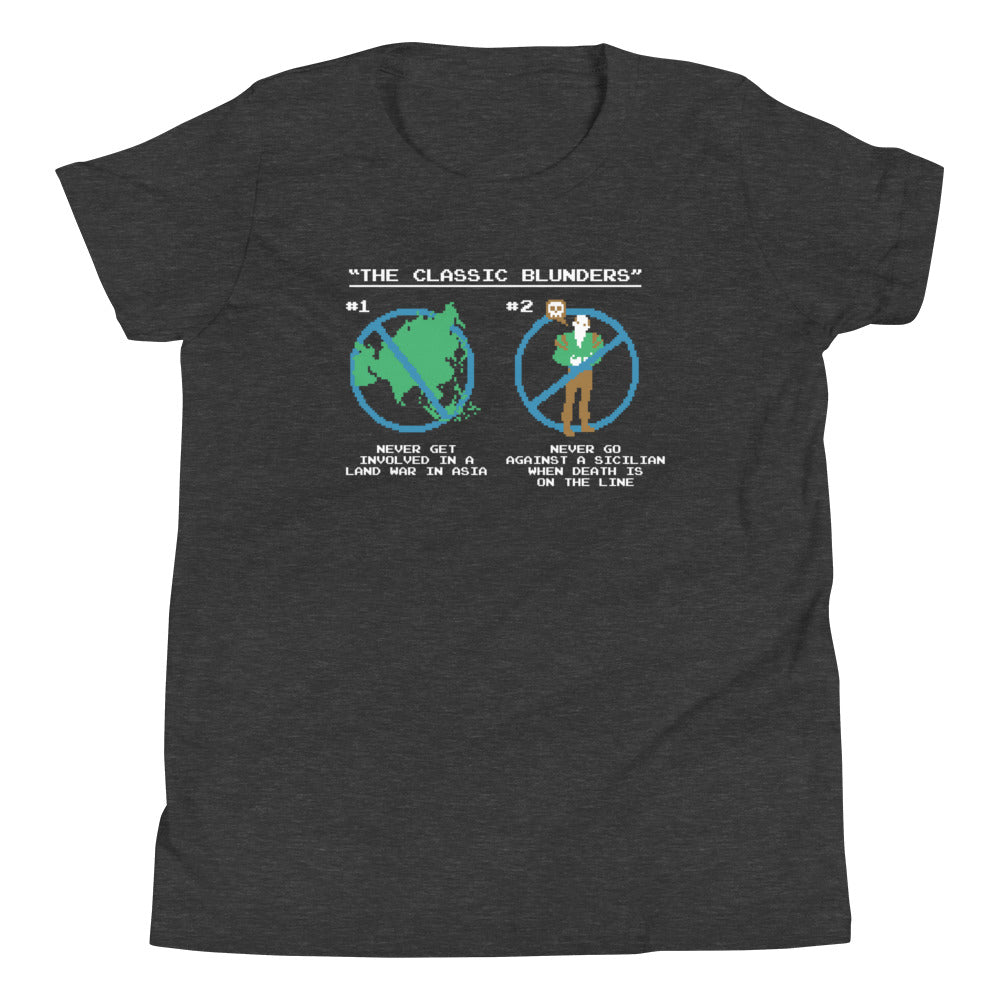 The Classic Blunders Kid's Youth Tee
