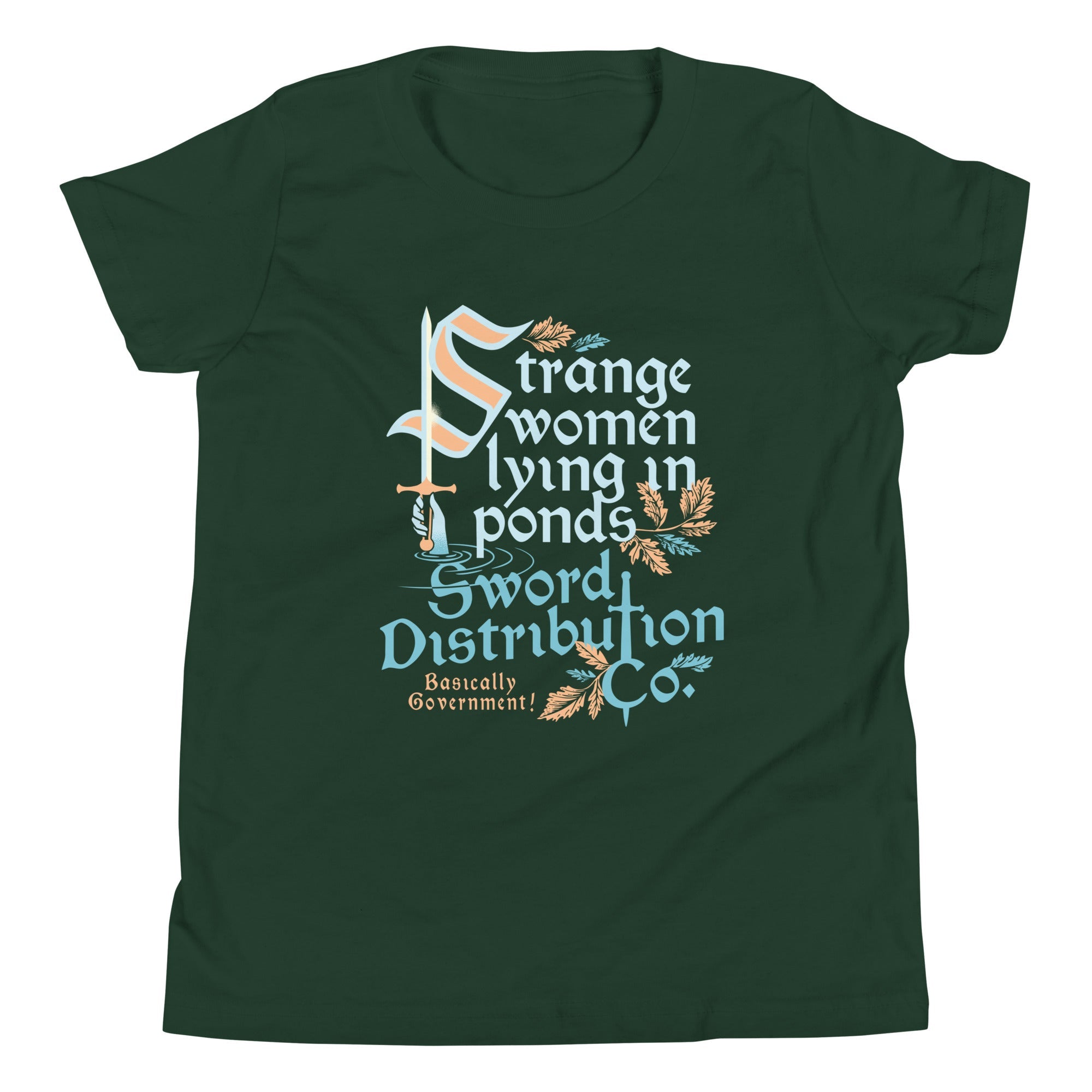 Strange Women Lying In Ponds Sword Distribution Co Kid's Youth Tee