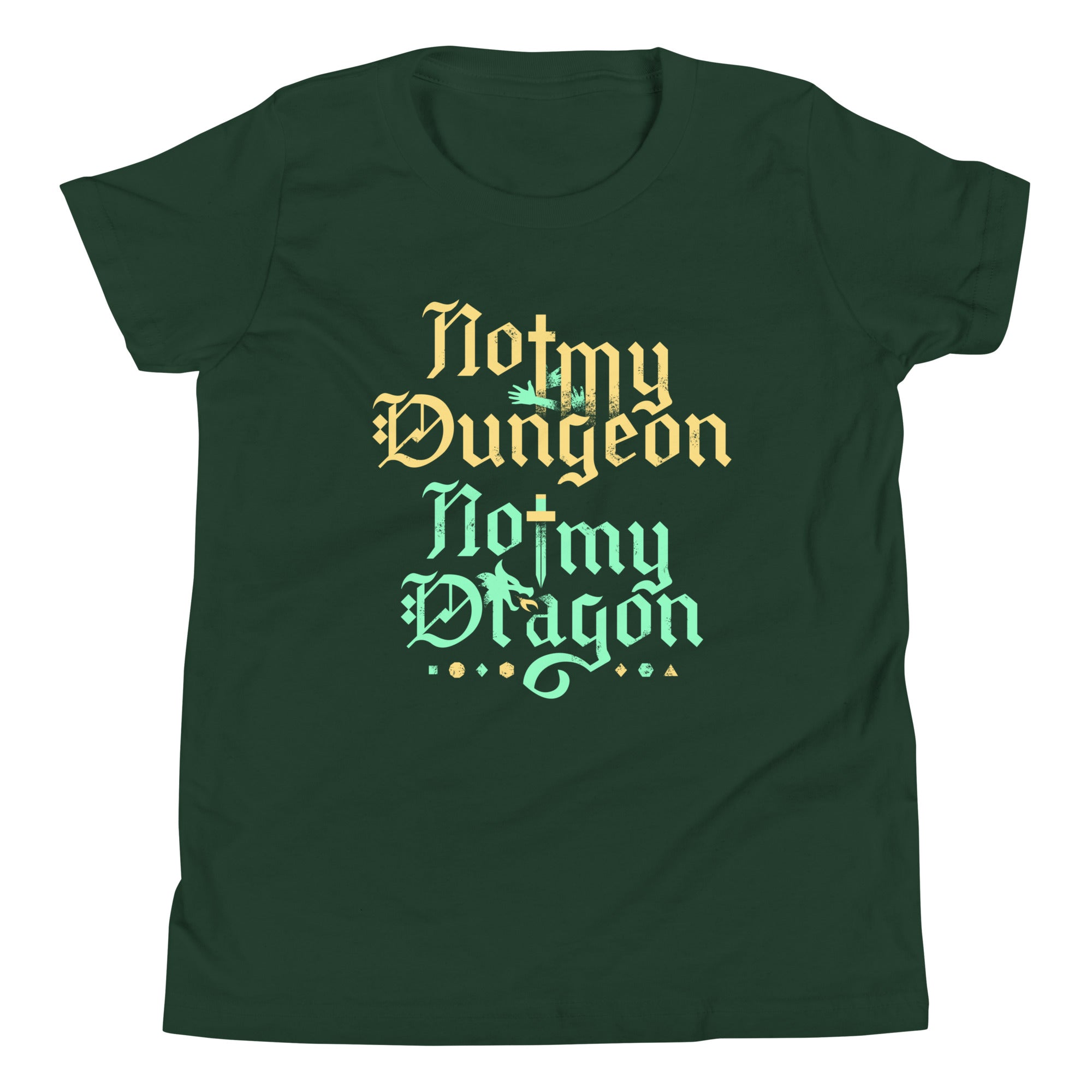 Not My Dungeon Not My Dragon Kid's Youth Tee