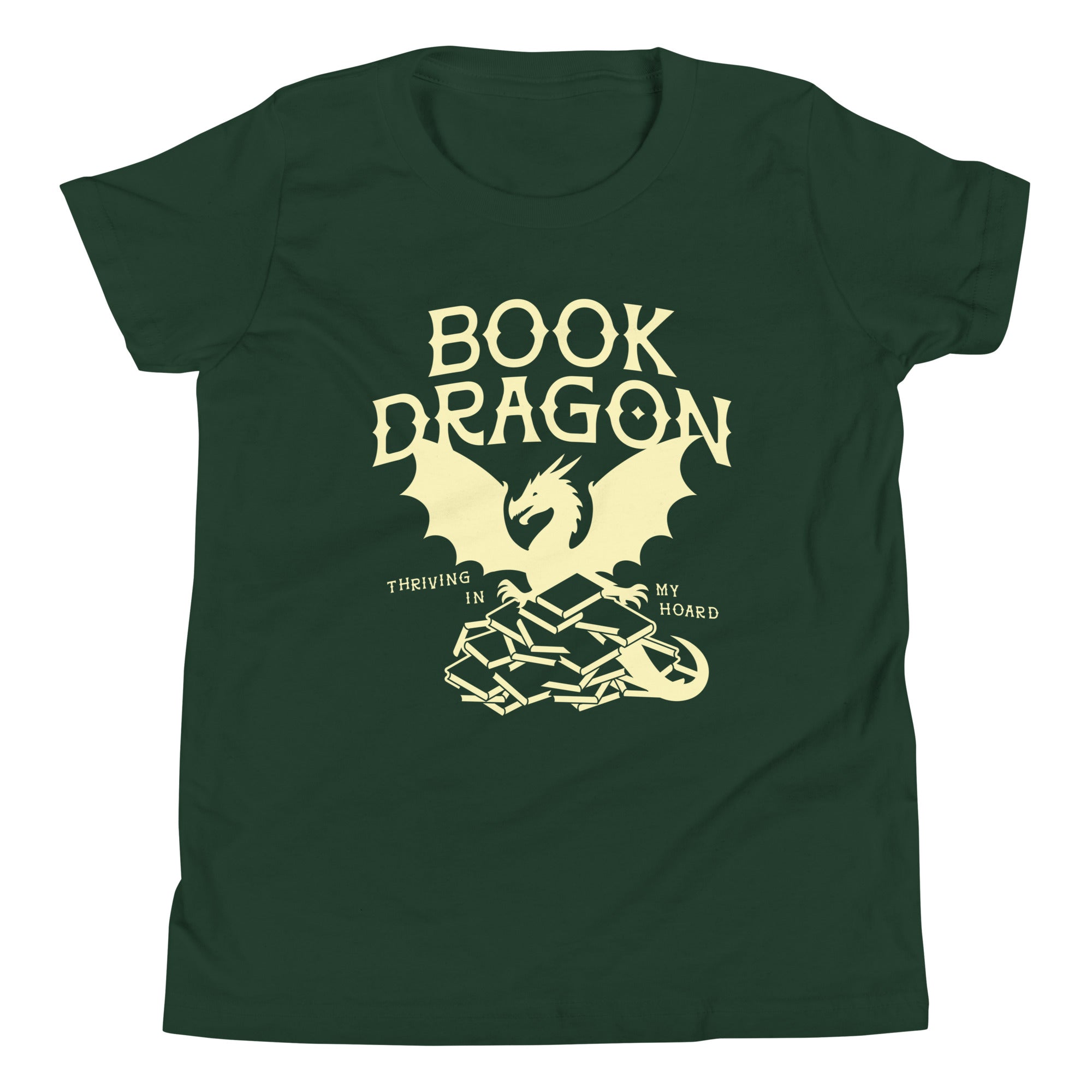 Book Dragon Thriving In My Hoard Kid's Youth Tee