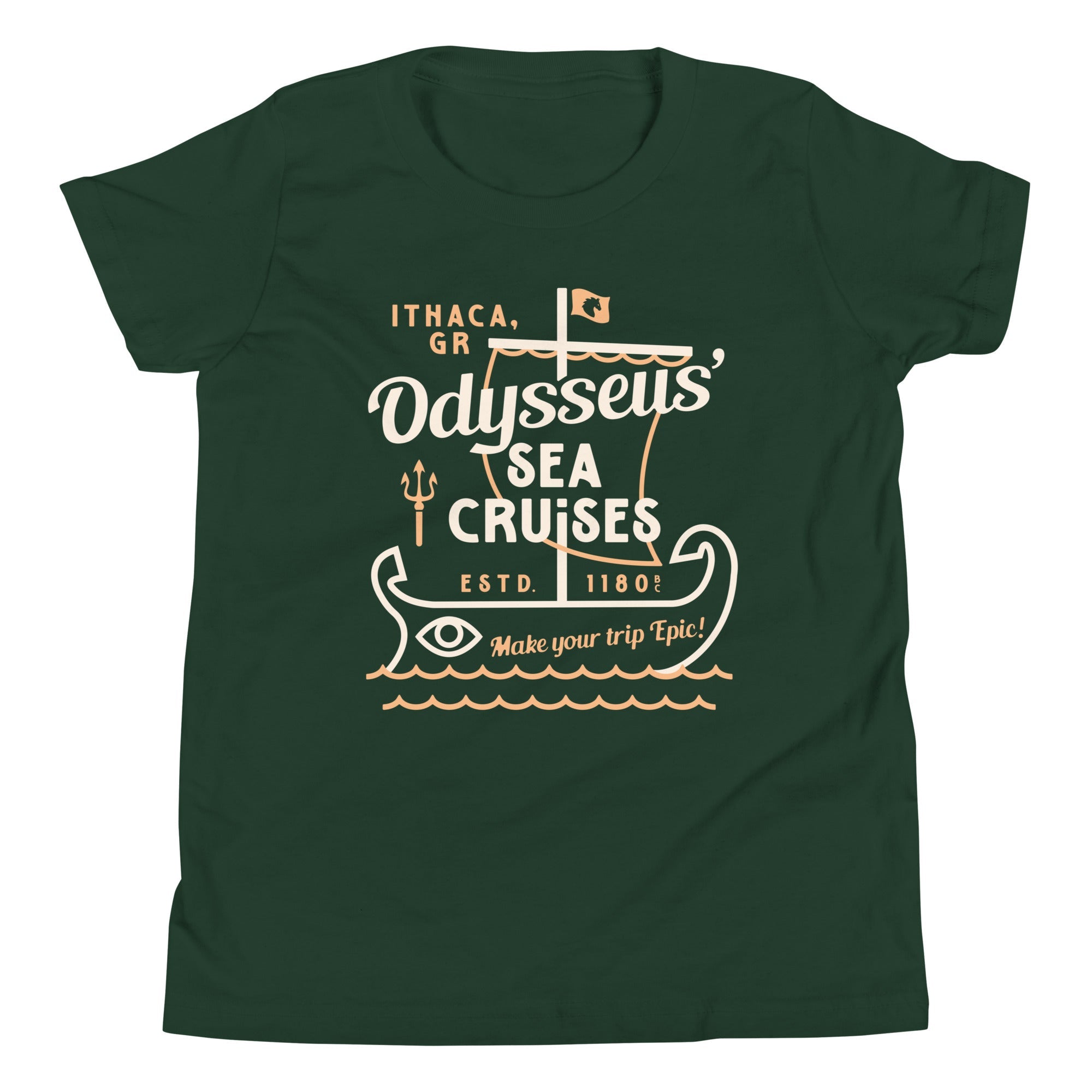 Odysseus Sea Cruises Kid's Youth Tee
