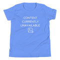Content Currently Unavailable Kid's Youth Tee