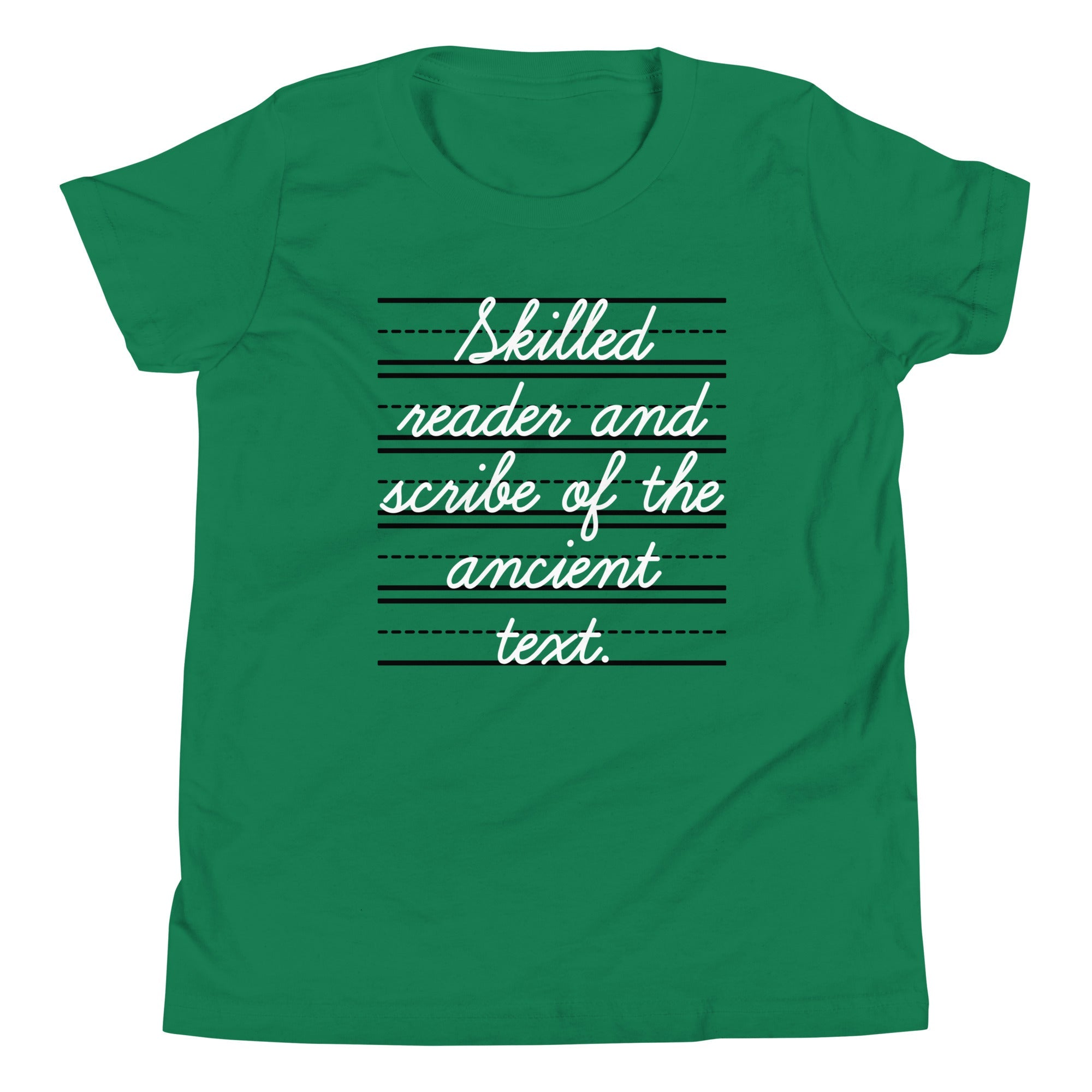 Skilled Reader And Scribe Of The Ancient Text Kid's Youth Tee