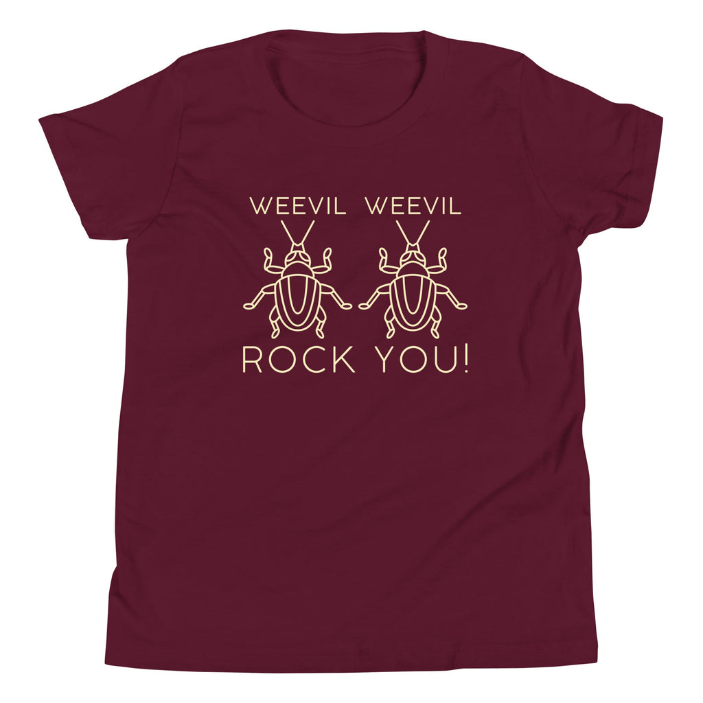 Weevil Weevil Rock You! Kid's Youth Tee