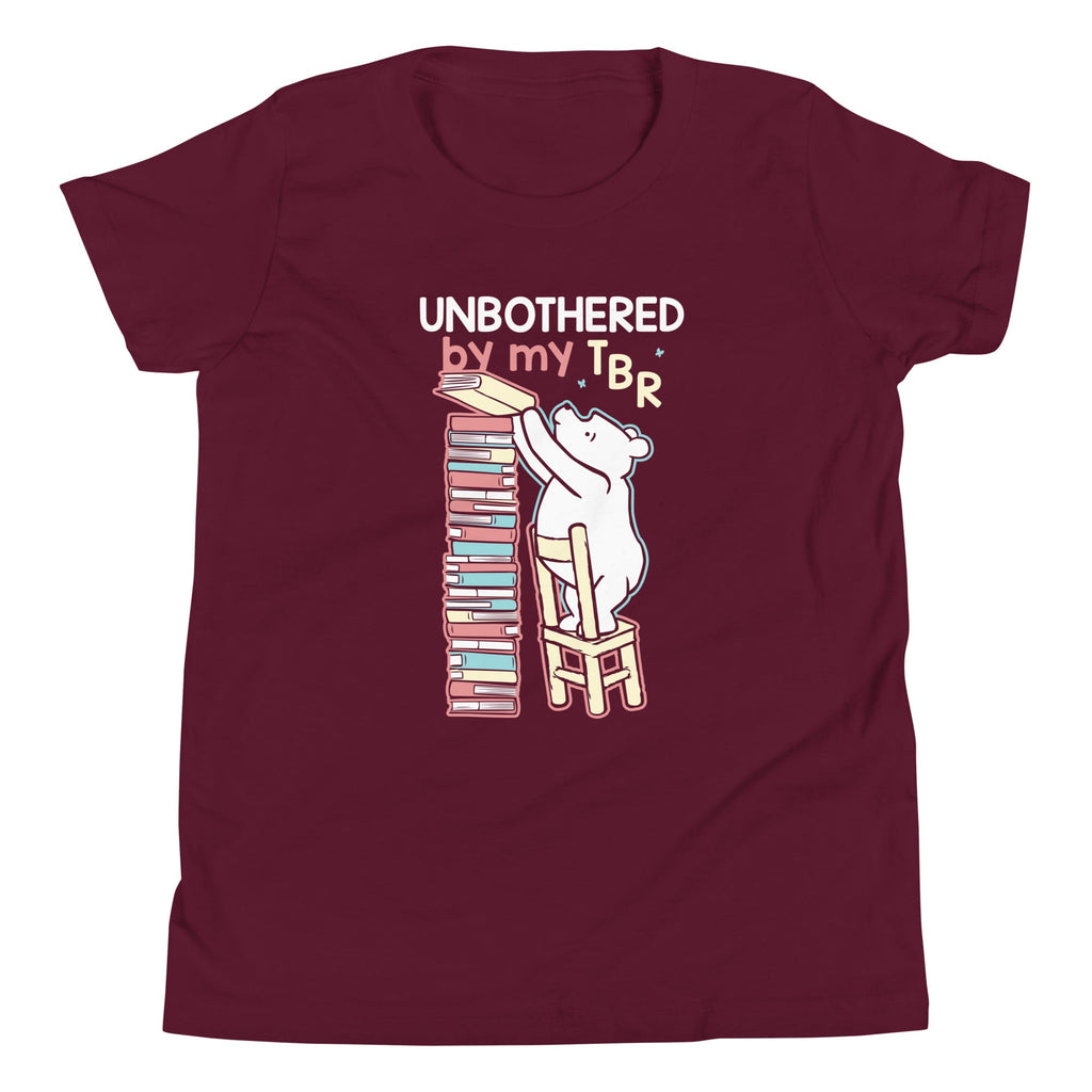 Unbothered By My TBR Kid's Youth Tee
