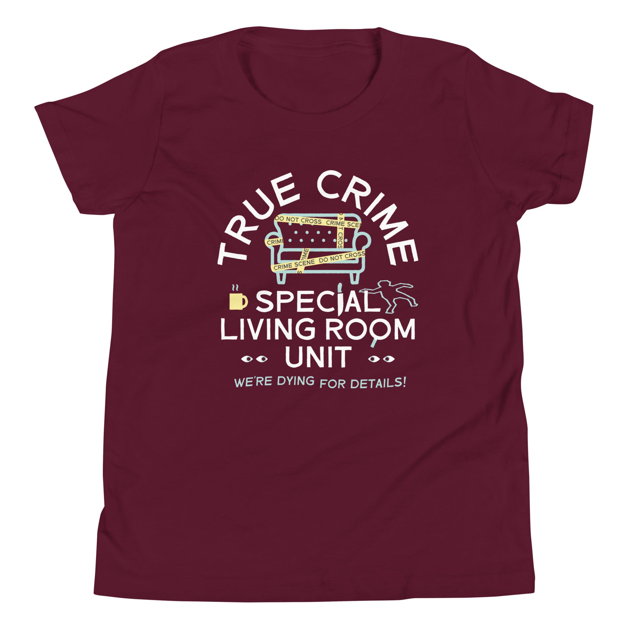 True Crime Special Living Room Unit Kid's Youth Tee