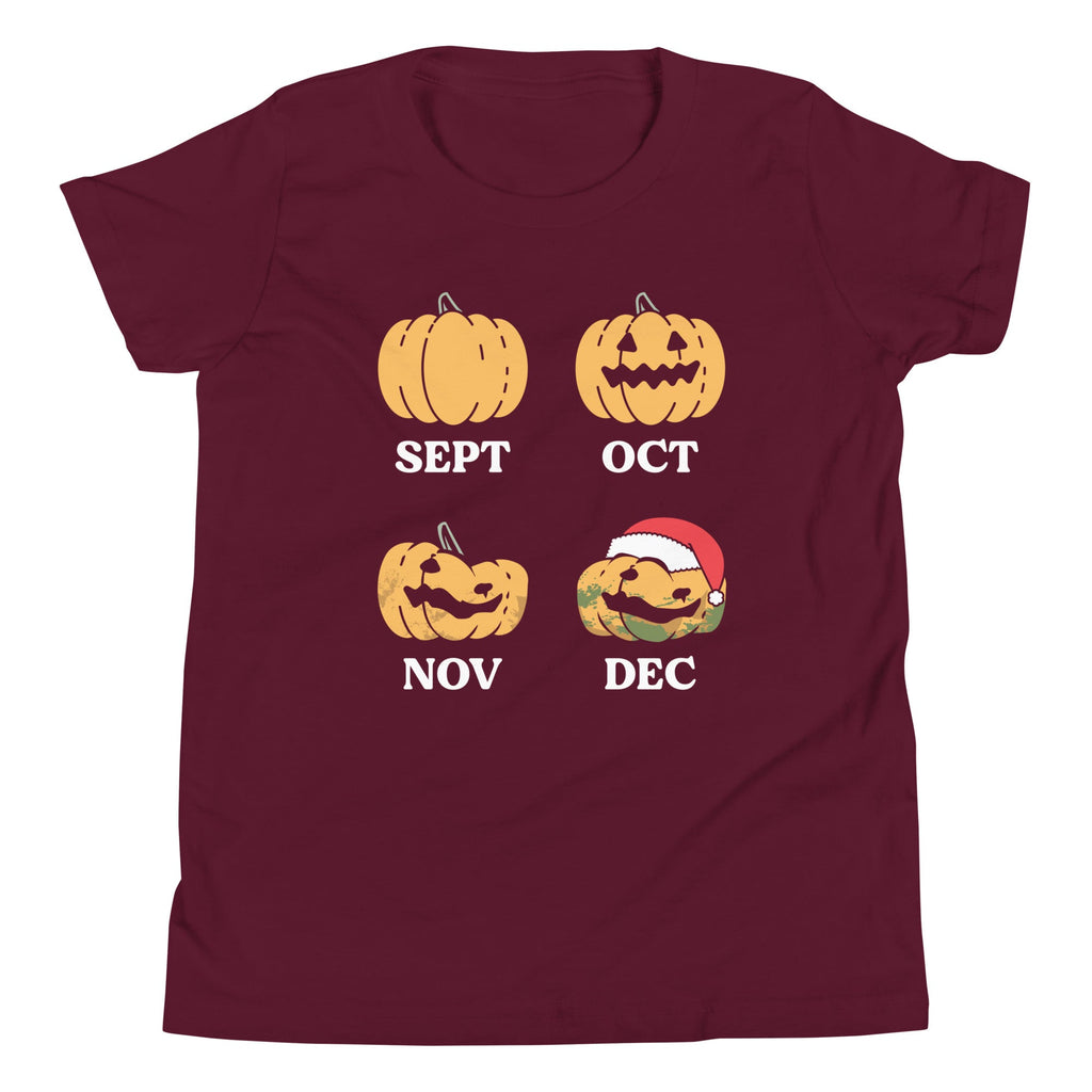 Pumpkin Months Kid's Youth Tee