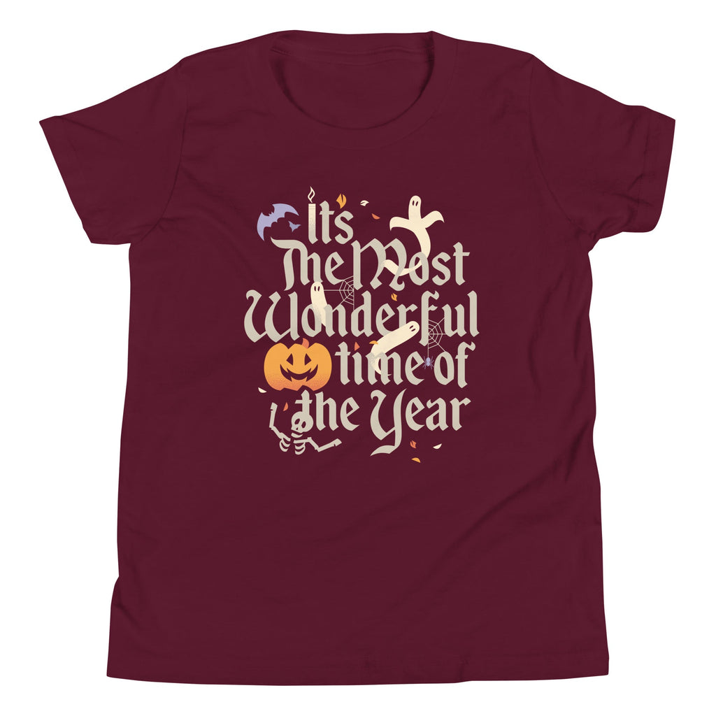 It's The Most Wonderful Time Of The Year Halloween Kid's Youth Tee