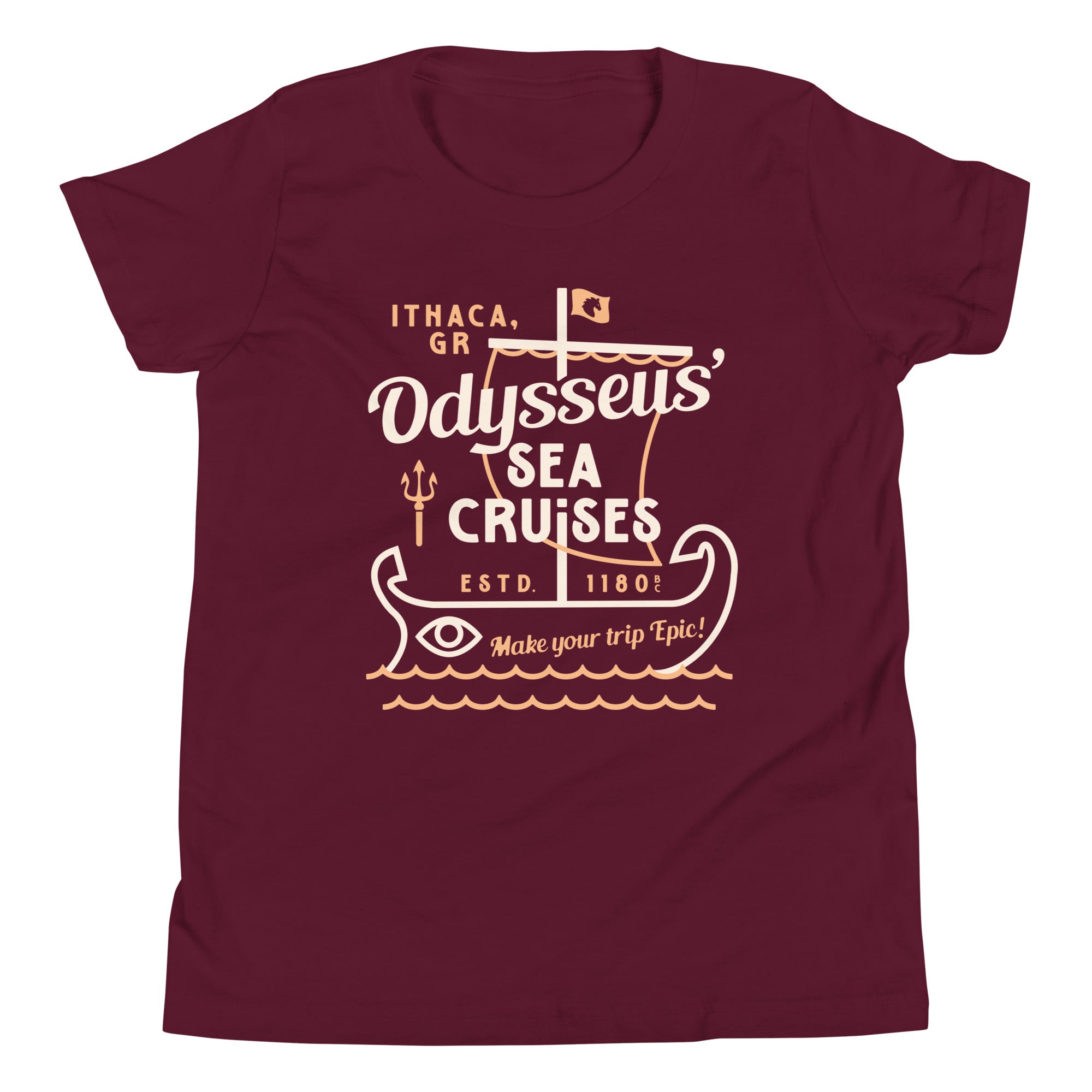 Odysseus Sea Cruises Kid's Youth Tee