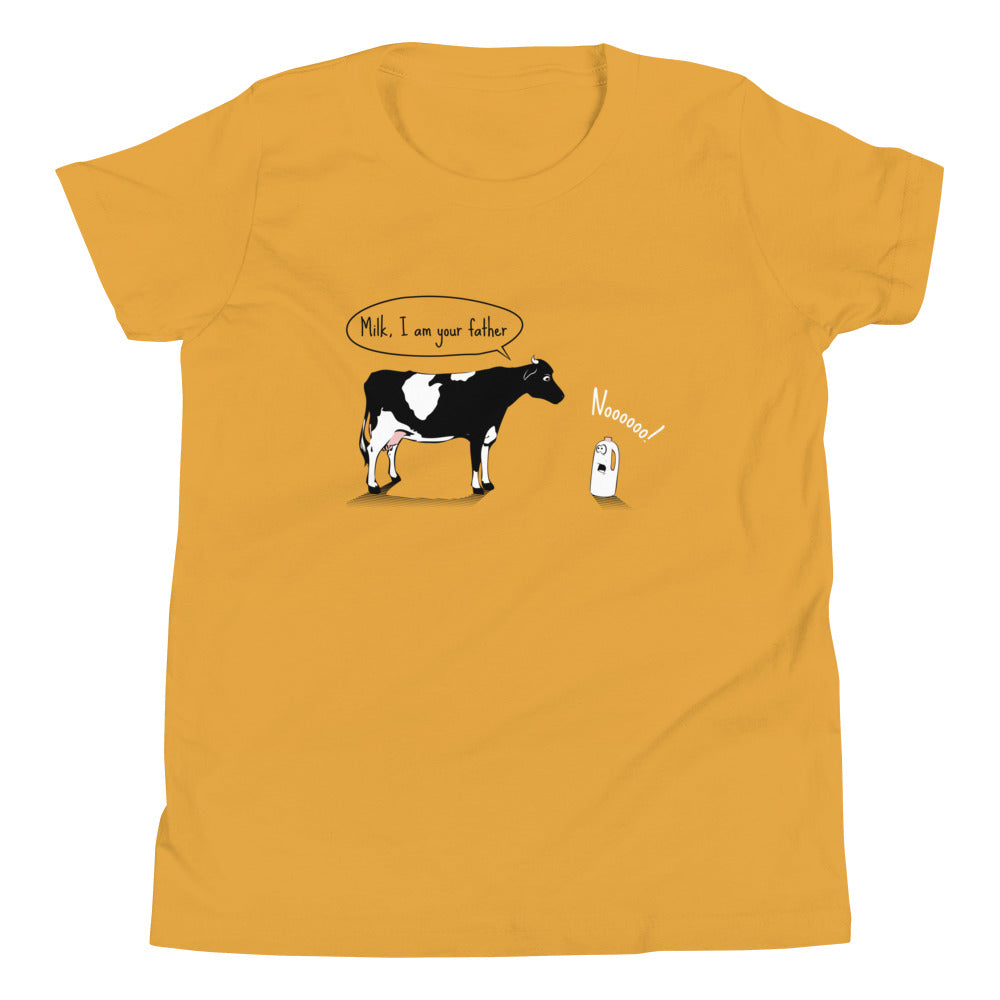 Milk, I am your father Kid's Youth Tee