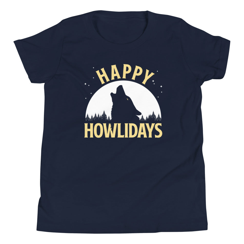 Happy Howlidays Kid's Youth Tee