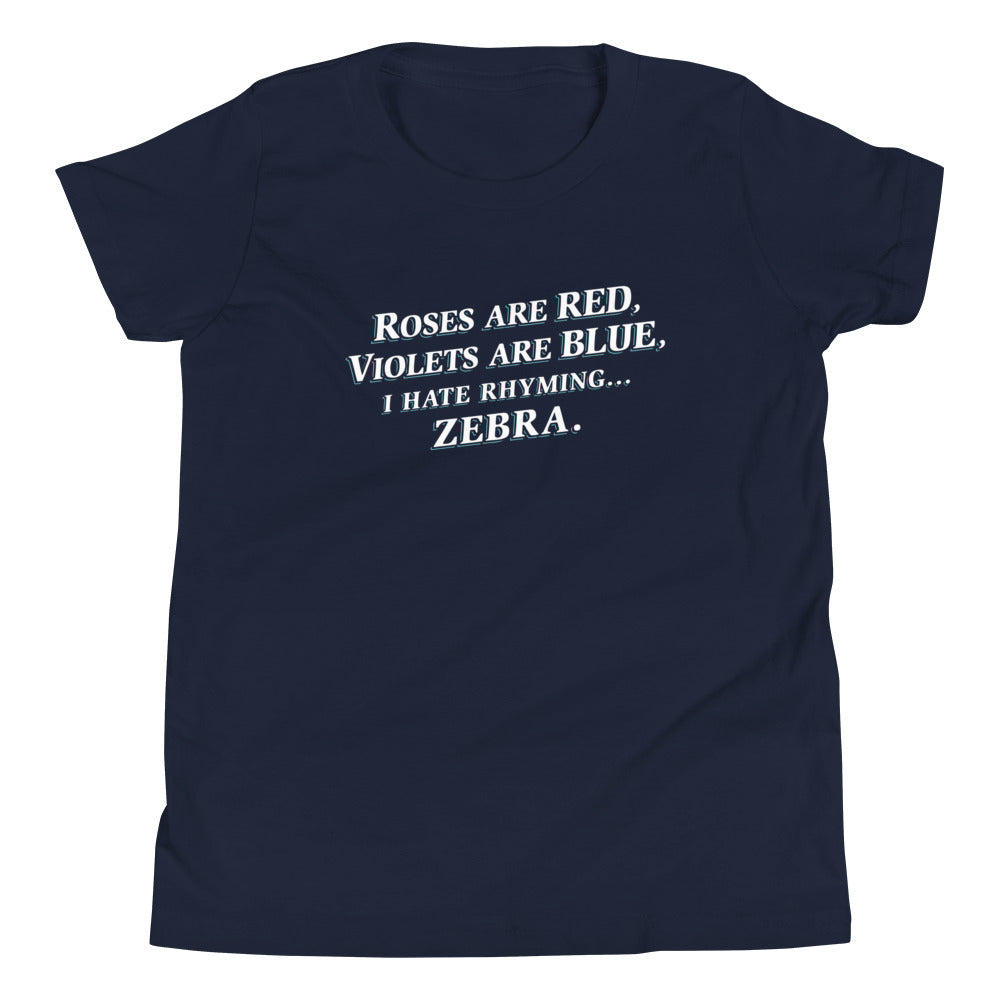 I Hate Rhyming Kid's Youth Tee
