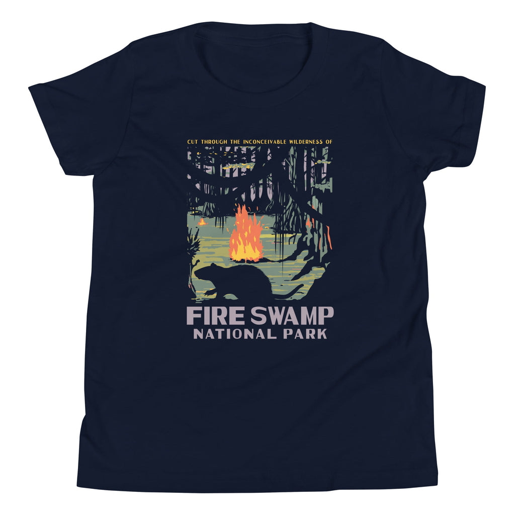 Fire Swamp National Park Kid's Youth Tee