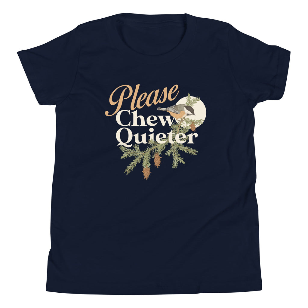 Please Chew Quieter Kid's Youth Tee