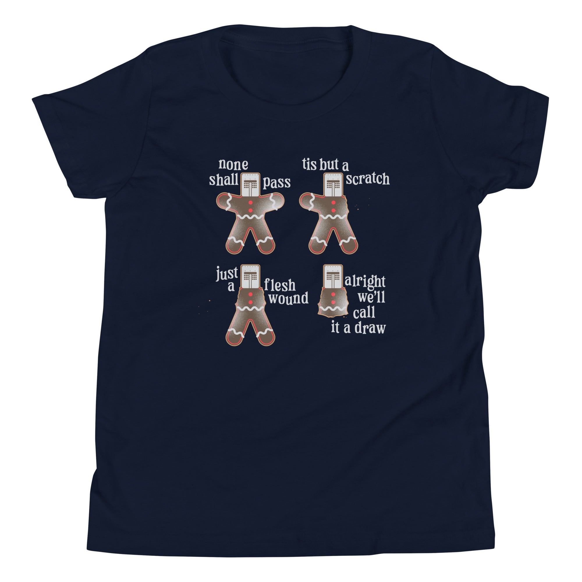 Alright We'll Call It A Draw Gingerbread Kid's Youth Tee