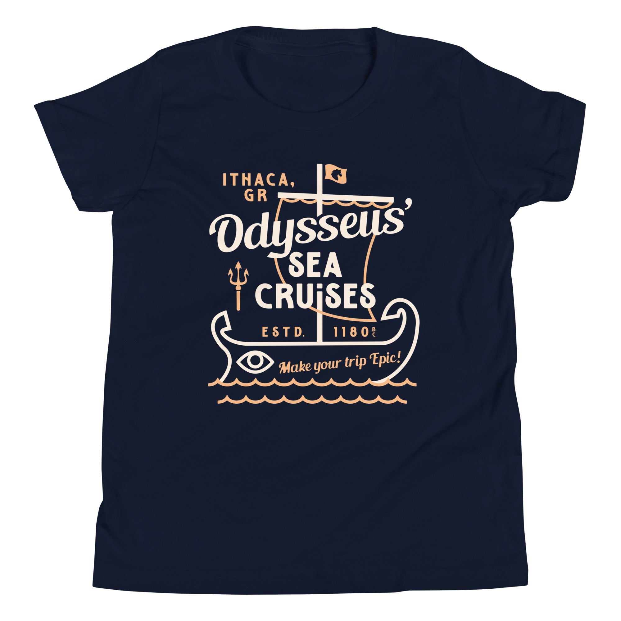 Odysseus Sea Cruises Kid's Youth Tee
