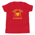 Daring, Nerve, And Chivalry Kid's Youth Tee