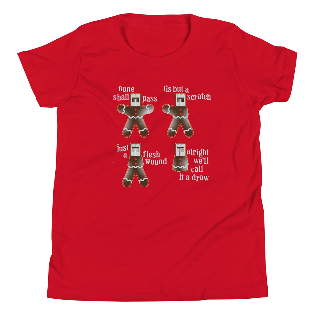 Alright We'll Call It A Draw Gingerbread Kid's Youth Tee