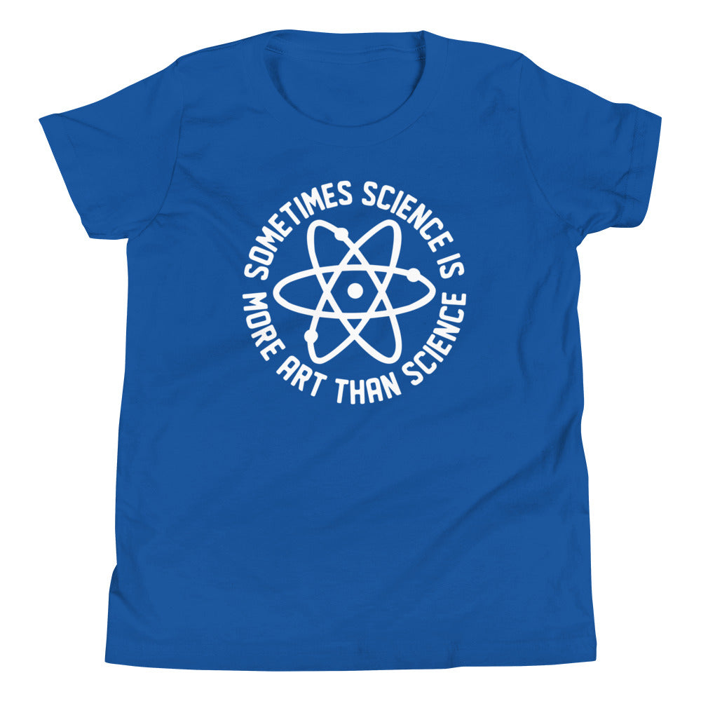 More Art Than Science Kid's Youth Tee