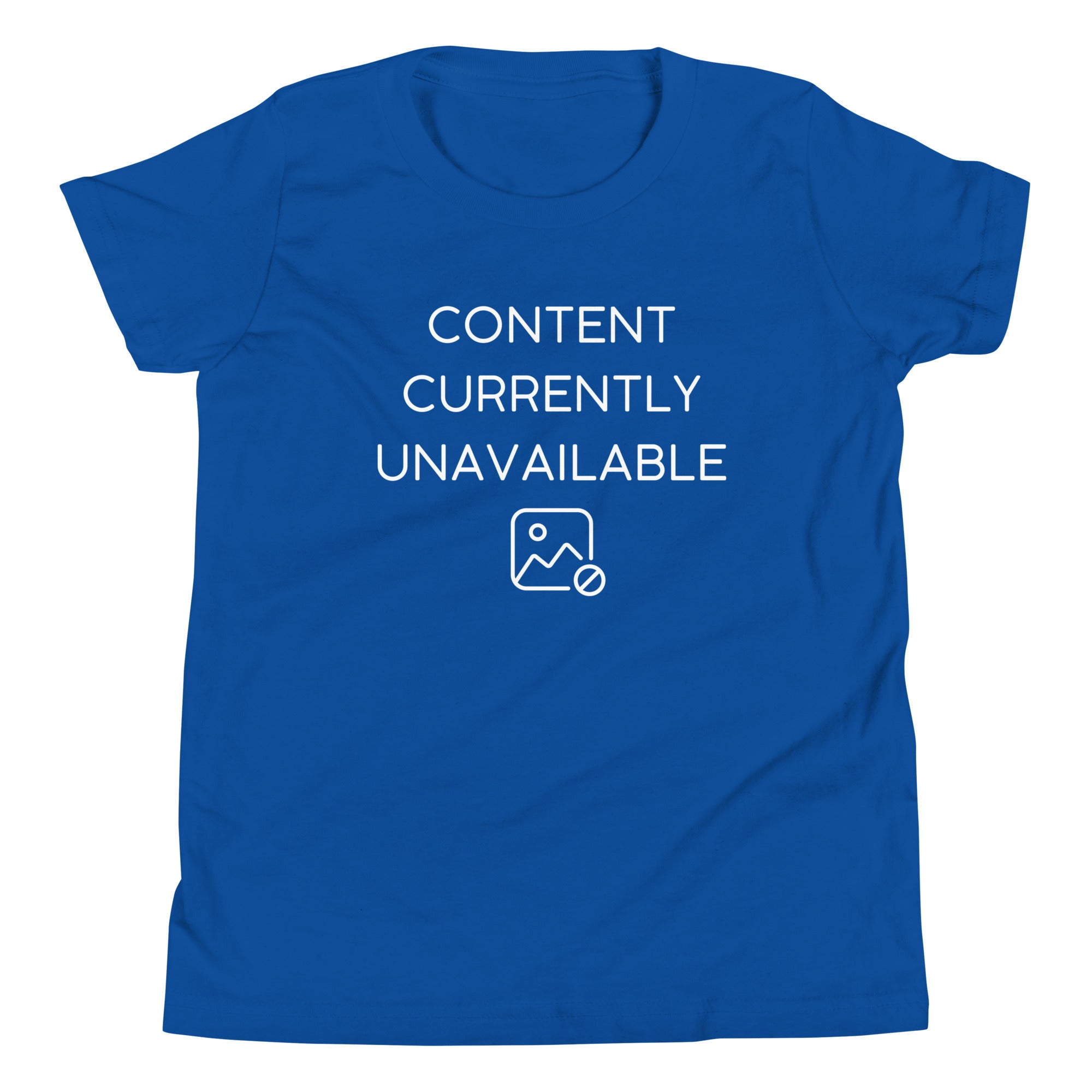 Content Currently Unavailable Kid's Youth Tee