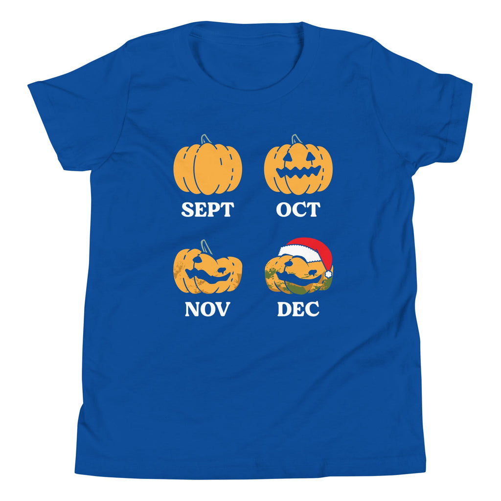 Pumpkin Months Kid's Youth Tee