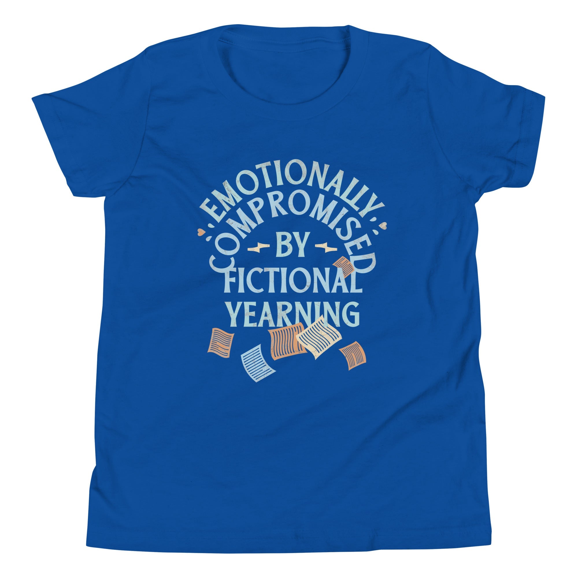 Emotionally Compromised By Fictional Yearning Kid's Youth Tee