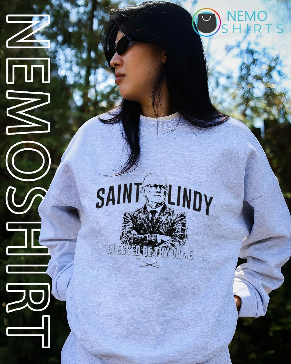 Saint Lindy Ruff blessed be thy game Buffalo Sabres shirt