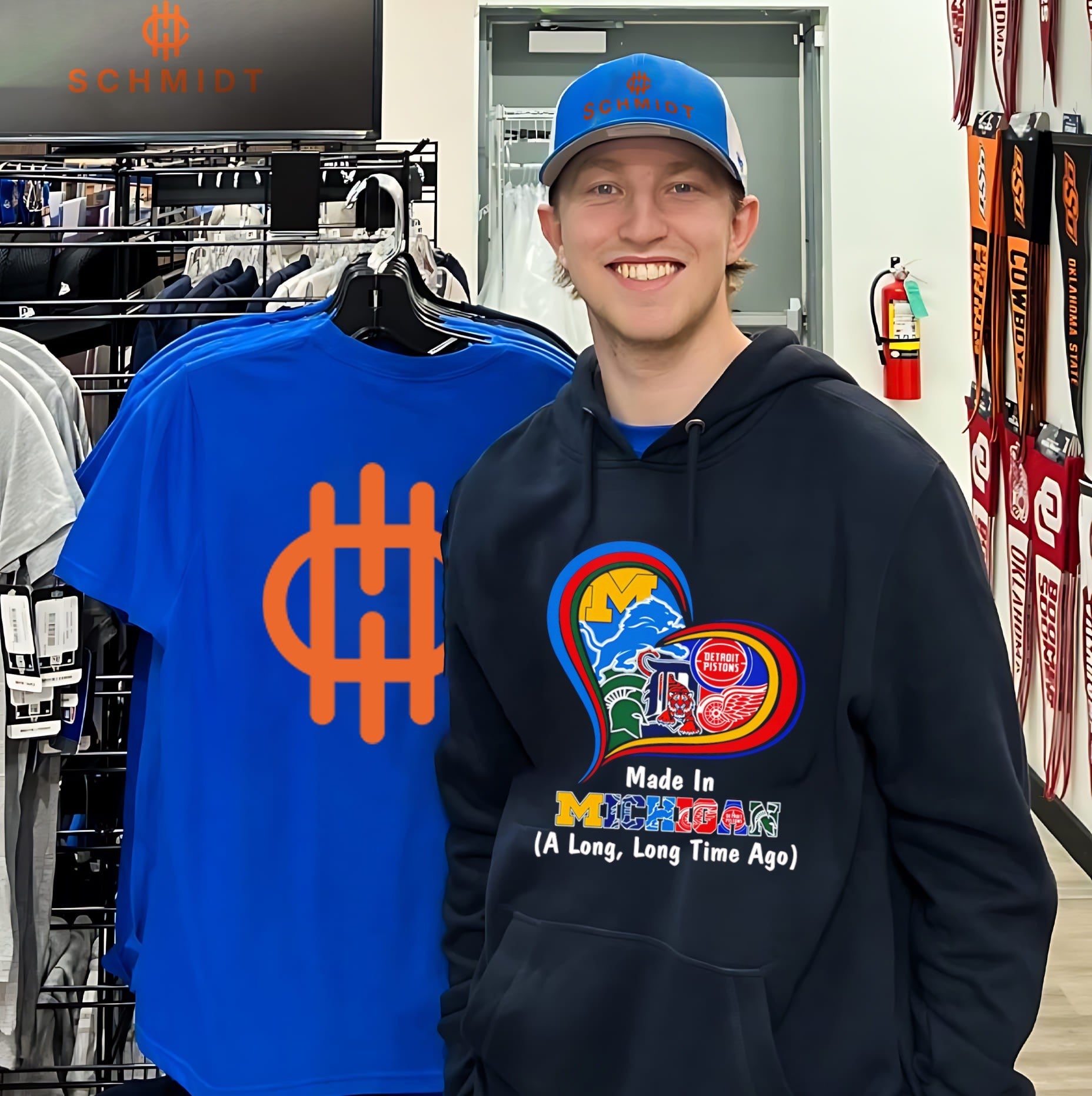 Made in Michigan A Long Long Time Ago Sports Teams shirt