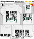 Breanna Stewart New York Liberty Team Player Hustle WNBA shirt