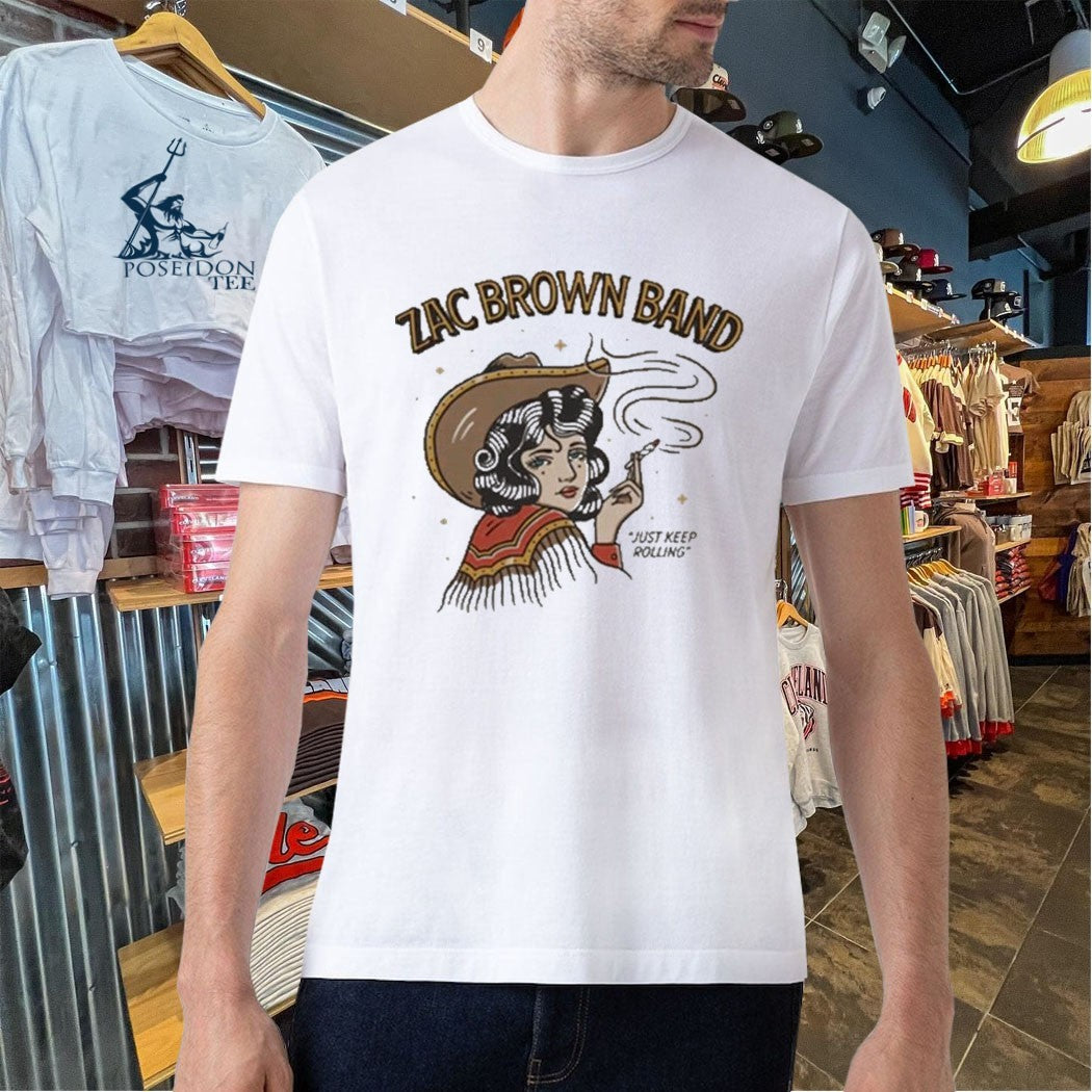 Zac Brown Band 420 Day 2026 Just Keep Rolling T-shirt